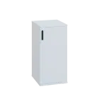 LN 2 - 3D kancelářská skříň, 1-dveřová, pravá, 750x360x400, bílá